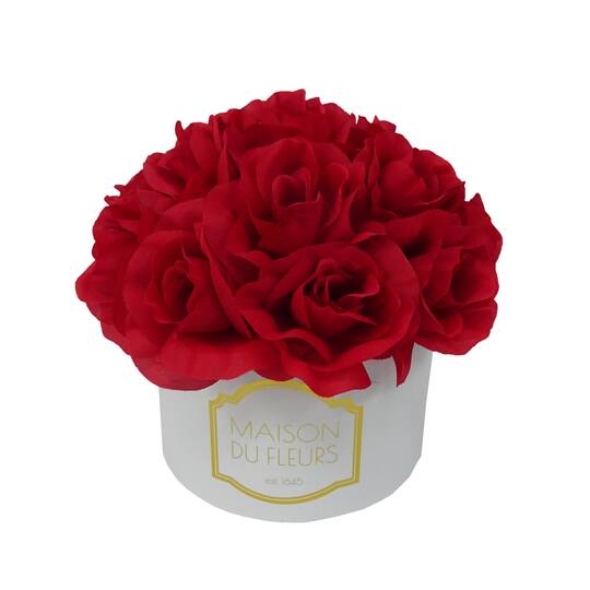 9&#x22; Red Rose Arrangement in White Florist&#x27;s Box by Ashland&#xAE;